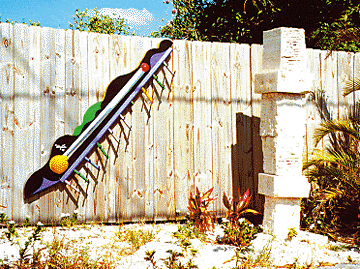 'Heat Wave' by Richard Beau Lieu and Marble 'Totem' by Pat Stone